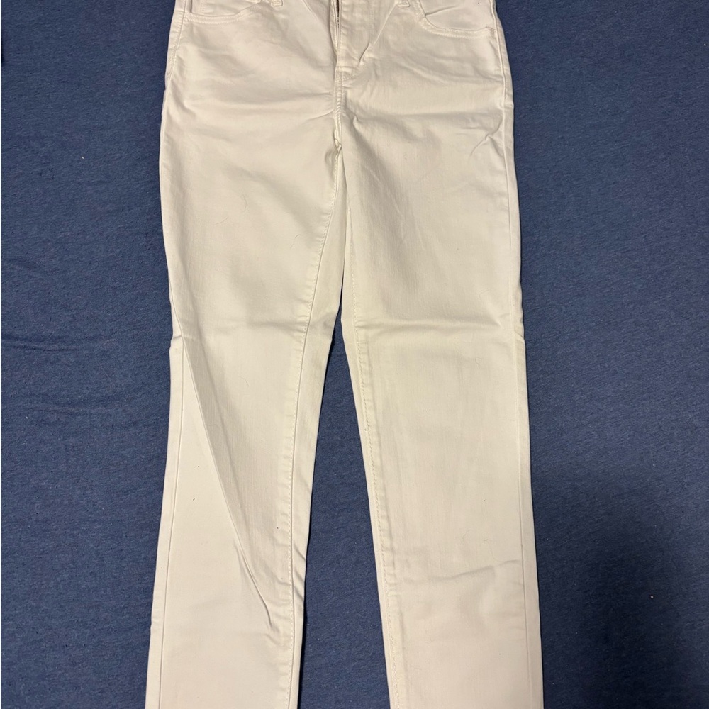 Levi's Women's Off-White Straight Leg Jeans